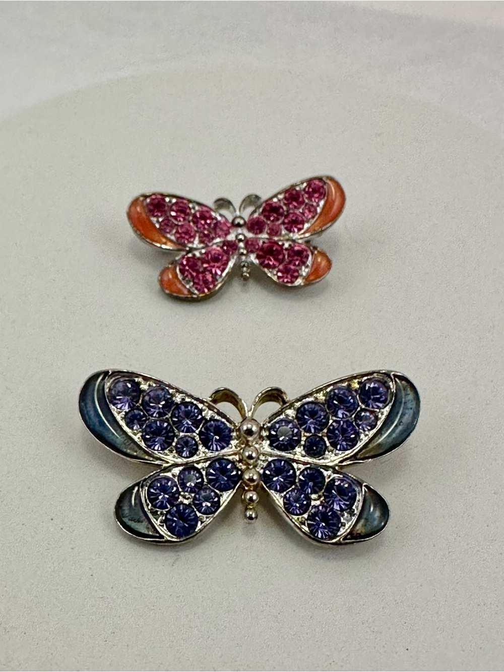 Vintage Avon Butterfly Pin Duo from 2001